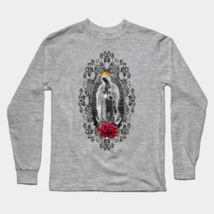 Guadalupe Virgin Mary Our Lady of  Mexico Tilma Juan Diego 01 Long Sleeve T-Shirt